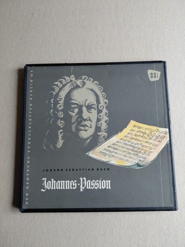 Bach johannes passion - johannes-passion, vinyl