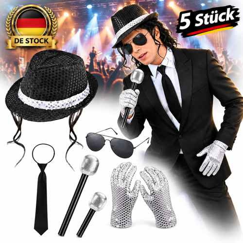 Teilig popstar kostüm - popstar,