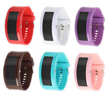 Pollmann Innovation Modern LED Uhr Silikon Design XXL Uhren Unisex Damen Groß