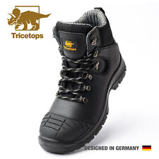 Sicherheitsschuhe S3 Stahlkappe SRC Wasserfest Komfortabele Herren Arbeitsschuhe