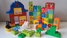 LEGO DUPLO 6051 A-Z Alphabet  Buchstaben komplett ohne OVP 29,90