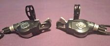 Sehr guter Zustand Sram X9 X-9 rechts links vorne hinten Paar Schaltpod, 3X9 Speed Bar Mount