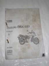 Reparaturanleitung Suzuki GSX 550 E-ES-EF Original - ab Baujahr 1982 Garagenfund