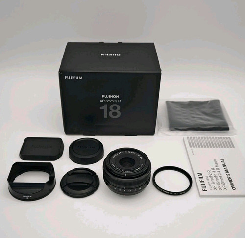 Fujinon 18mm r - f/2, •