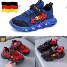 Kinder Spiderman Schuhe LED