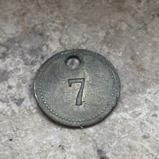 DDR - Münze mit Loch Spind 7