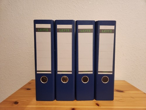 Breit blau leitz - breit, ordner