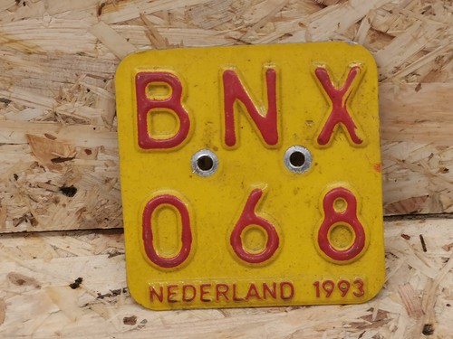 Nummernschild niederlande 1993 - nummernschild,