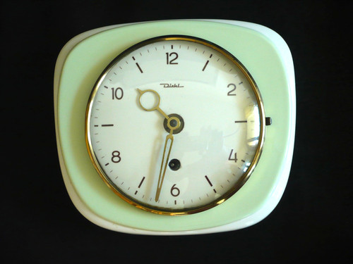 Alte diehl wanduhr mit 1 - diehl,