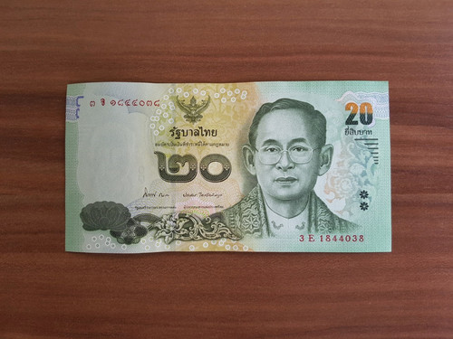 Baht thb banknote thailand - baht,