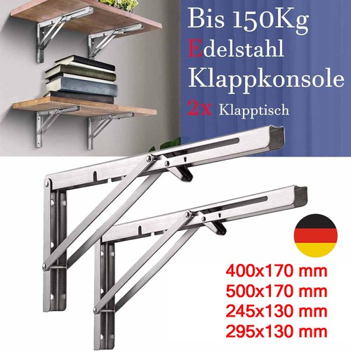 Klapptischhalterung 150kg - 2x,