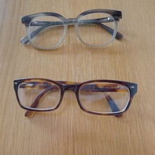 2 Brillen,  Fielmann und Firmoo, selten getragen mit gleitsichtgläsern