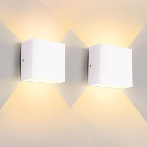 Aluminium wandleuchte led - aluminium,