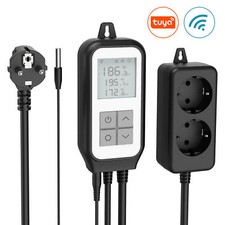 Digitaler Temperaturregler Fühler Heizen Kühlen Temperaturschalter Thermostate