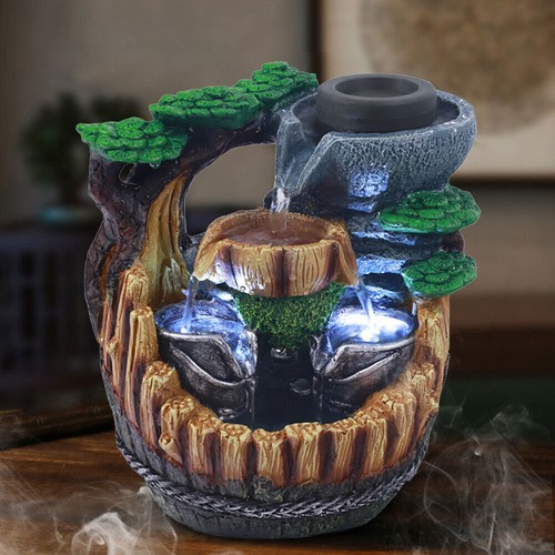 Resin desktop brunnen led - resin, desktop-brunnen