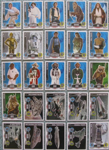 Star wars force attax - force,