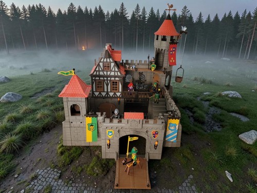 Playmobil 3666 burg - 3666, ritter
