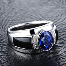 Blauer tansanit diamant - blauer,