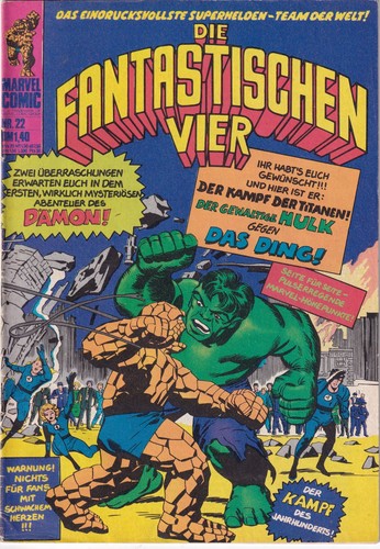 Die fantastischen vier - #, 22