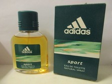 Adidas Parfum Sport 50ml Eau de Toilette Spray! Seltene alte Version Ref. 5556