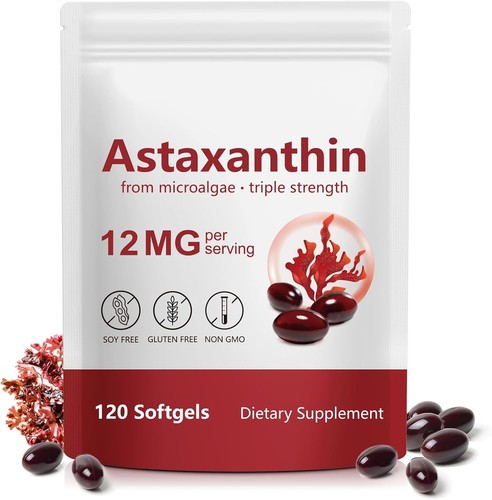 Astaxanthin 12mg antioxidant - astaxanthin,