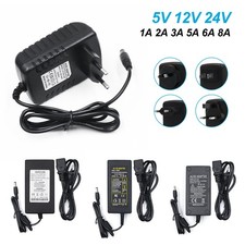 DC Steckernetzteil 12V 24V Volt 2A 3A 5A  LED Trafo Netzteil Netzadapter Driver