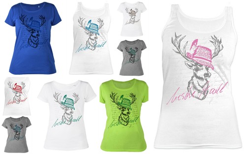 Damen trachten shirt - trachten, t-shirt