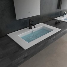 Alpenberger Einbauwaschbecken