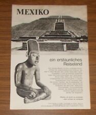 Seltene Werbung MEXIKO - Ein