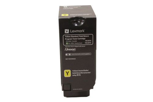 Lexmark 74c2sy0 toner - lexmark, yellow