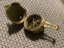 Kompass Messing Peilkompass… Top !!! Dekorationsobjekt …