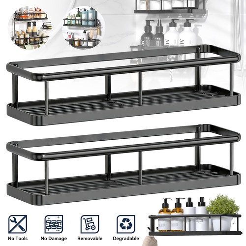 Duschkorb badregal 2pcs - duschkorb,