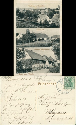 Postcard peiswitz - postcard, (b