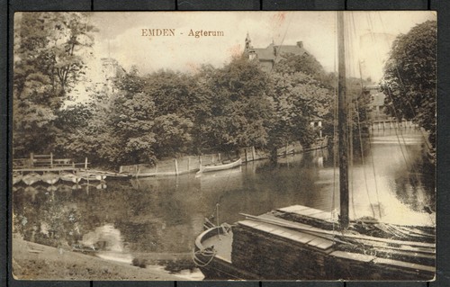 Postkarte emden agterum - postkarte,