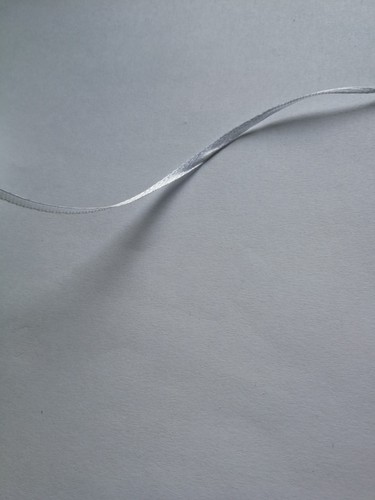Satinband weiß 3 mm - weiß,
