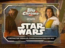 Topps chrome star - star, wars