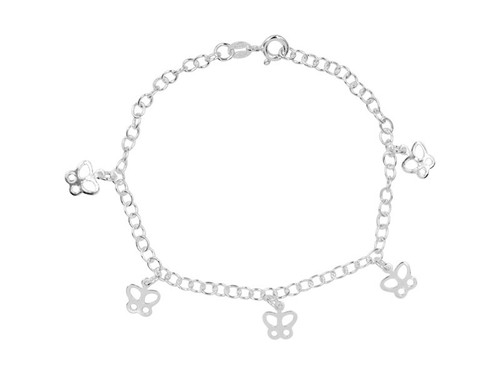 Butterfly bracelet 925 silver - bracelet,