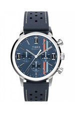 Timex Marlin Chronograph Tachymeter 40mm Lederband Uhr TW2W99000