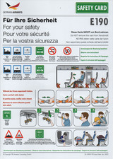 # Safety Card - GERMAN AIRWAYS