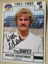 WALTER SCHACHNER - FUSSBALL LEGENDE - 13 X 18 cm Foto mit Original Autogramm -