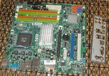 Mainboard MSI MS-7502VER:1.2 Sockel 775 4xDDR2 PCI-e LAN USB 6xSATA SPDIF-Out