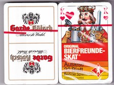 Skatspiel/Brauerei GARDE