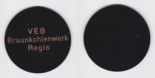 Ddr kunststoff medaille veb - ddr,