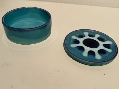 Keramik deckeldose vintage - keramik,