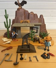 3802 Playmobil Western Goldmine mit Zubehör Nostalgie