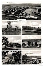 10 alte Ansichtskarten Koblenz in Rheinland Pfalz, Diverse Ansichten - 17209