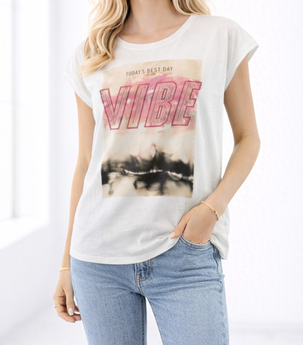 Shirt marc aurel weiß - shirt,