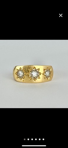 Vintage schwerer massiver 18k - massiver,