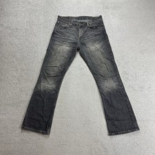 LEVIS 507 Herren Jeans Vintage Hose W33 L32 Relaxed Bootcut Spain 29312 Grau