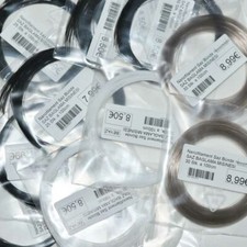 Saz Perdesi 0.35mm misine  Monofilament Schw. Weiss Transp. Bundmaterial MISINA